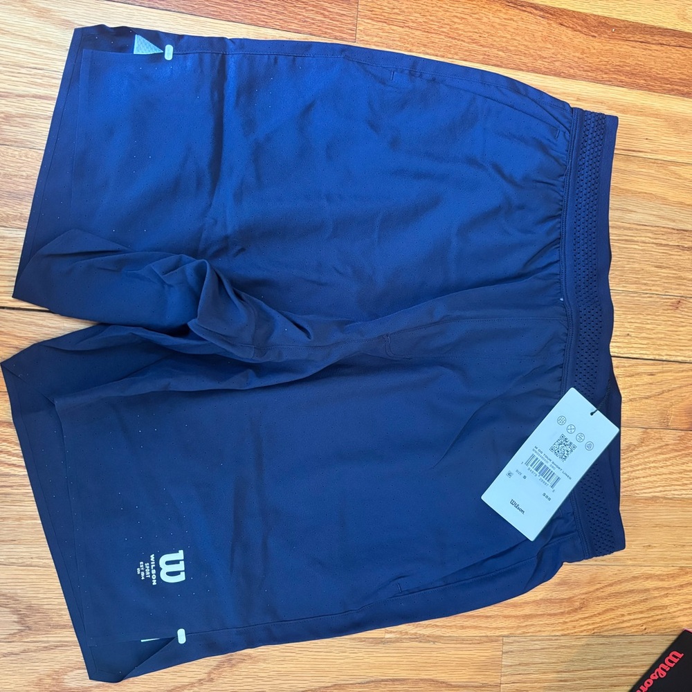 Wilson Navy Blue Athletic Shorts